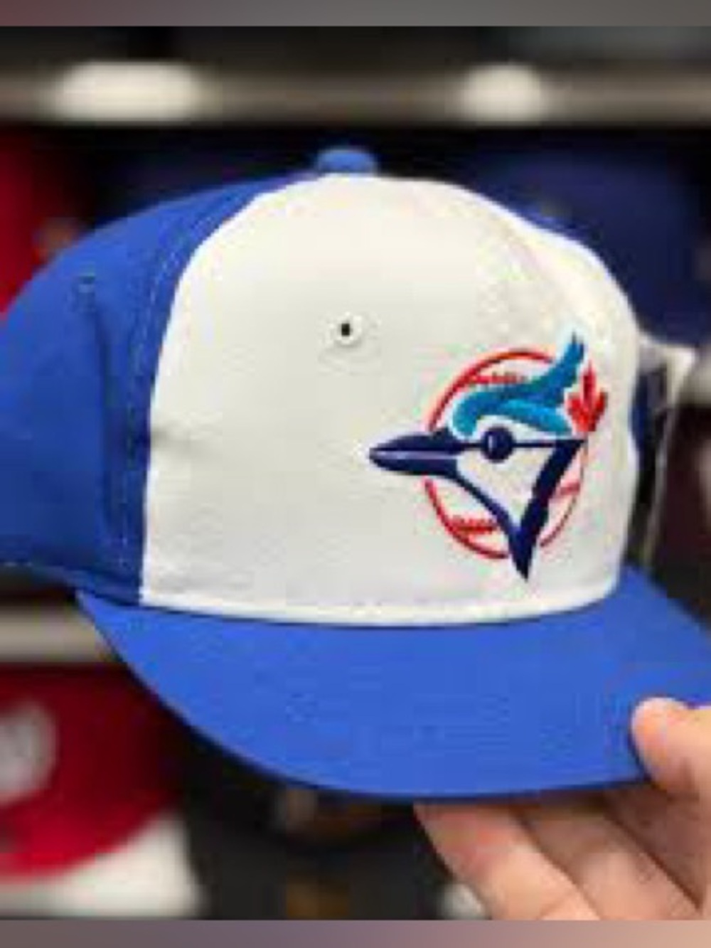 ♠️5/$25♠️Toronto Blue Jays Blue and Cream Fitted Baseball Cap
